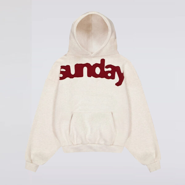 Heavyweight Billboard Hoodie Oatmeal