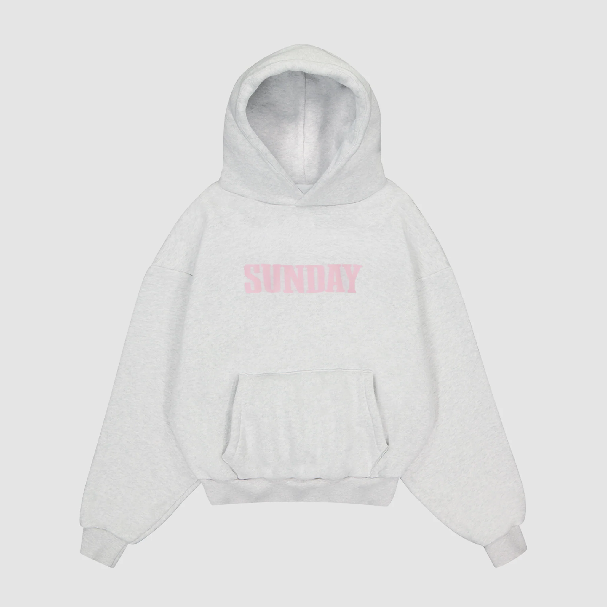 Heavyweight Headline Hoodie Grey Heavyweight Headline Hoodie Grey