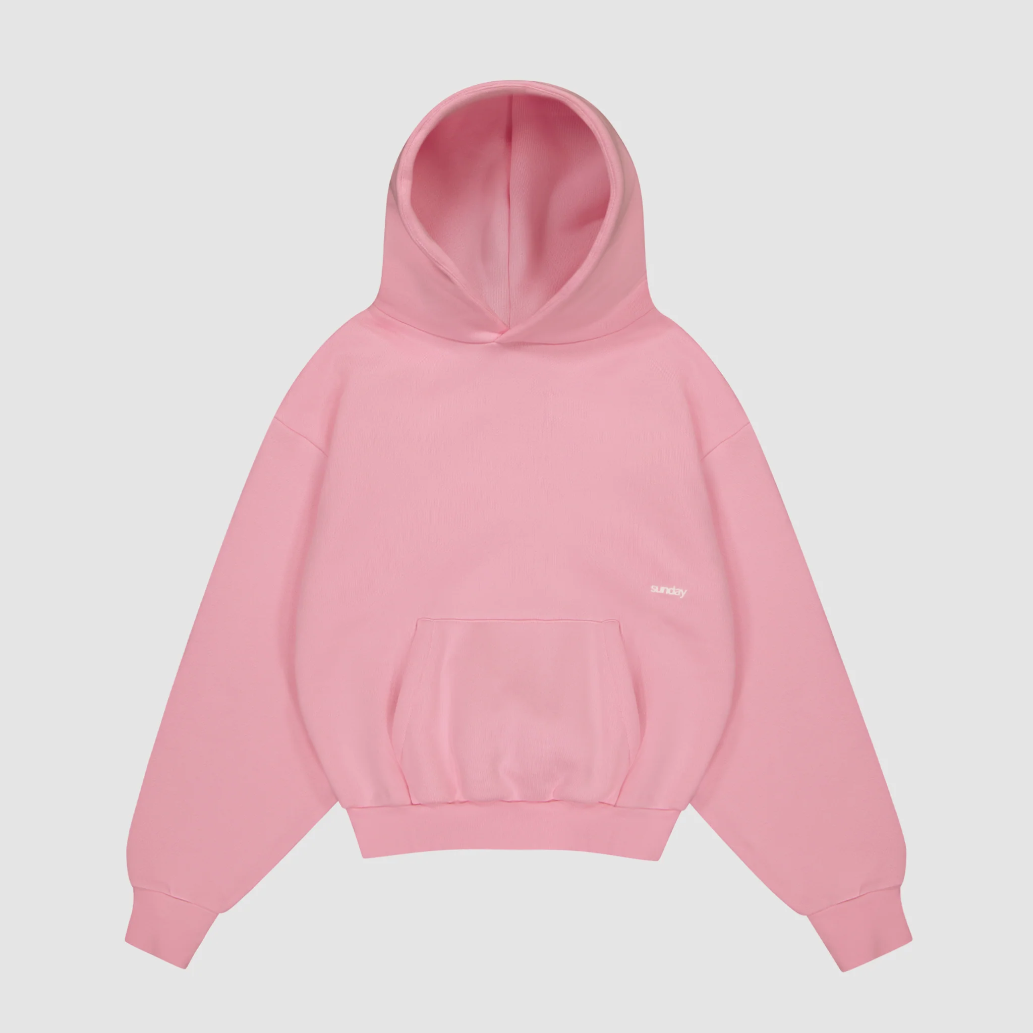 Heavyweight Script Hoodie Powder Pink Heavyweight Script Hoodie Powder Pink